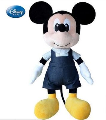 La peluche noire de Disney joue Mickey Mouse noir et Minnie Mouse 16 pouces