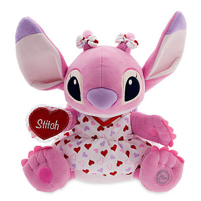 Point vert et rose de Saint Valentin et matériel mou superbe de jouets de peluche d'ange