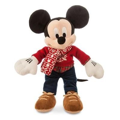 La peluche de Disney de mode joue Noël Mickey et Minnie Mouse 40cm