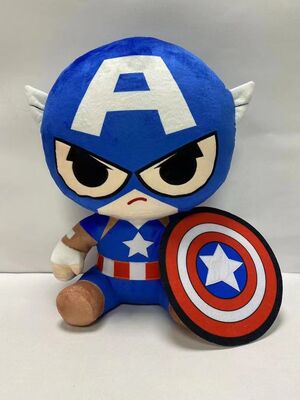 La grande merveille de corps/superhéros/Spiderman/homme/Thor de fer a bourré des jouets de peluche