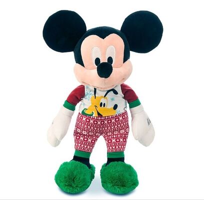 La peluche mignonne de Disney de mode joue Noël Mickey et la taille de Minnie Mouse 40cm