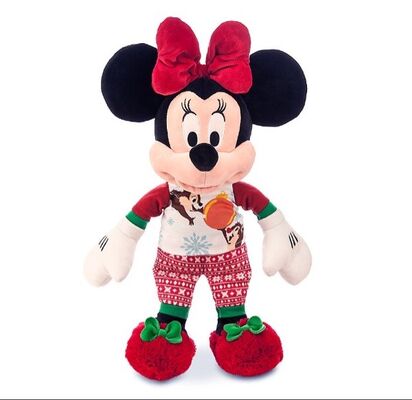 La peluche mignonne de Disney de mode joue Noël Mickey et la taille de Minnie Mouse 40cm