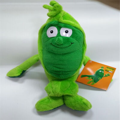 Le fruit végétal écologique assorti a bourré des jouets de peluche de bébé rouges/vert/jaune