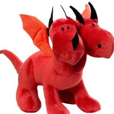 La petite peluche de ligue de justice de mode joue le nombre d'actions en rouge et bleu