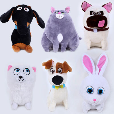La peluche secrète de Disney de la vie d'animaux familiers joue les jouets bourrés par Disney de 6 - 8 pouces pour le festival