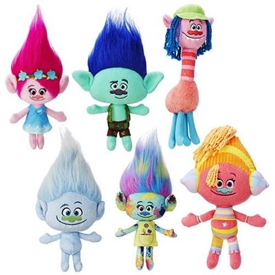 La peluche de Disney bourrée par bande dessinée de 12 pouces joue de beaux nouveaux trolls pour le cadeau d'enfants