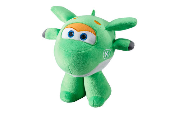La peluche de bande dessinée de 8 styles joue l'avion superbe d'ailes de 20cm, rouge/vert/couleur de jaune