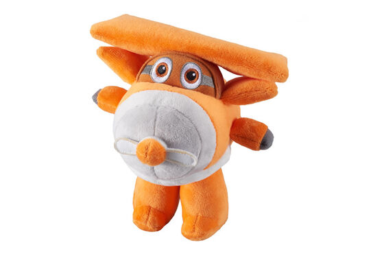 La peluche de bande dessinée de 8 styles joue l'avion superbe d'ailes de 20cm, rouge/vert/couleur de jaune