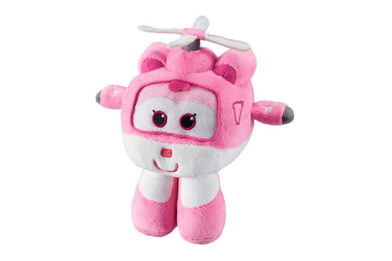 La peluche de bande dessinée de 8 styles joue l'avion superbe d'ailes de 20cm, rouge/vert/couleur de jaune