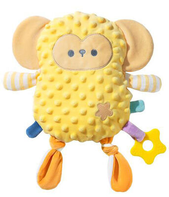 Jouets mignons de bébé de peluche de chat de girafe avec la tétine infantile de jouet de peluche de mamelon