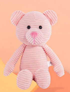 Le bébé mignon d'Elephent de peluche faite sur commande de moutons joue le plastique bleu du blanc 20cm