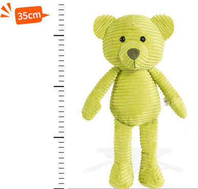 Le bébé mignon d'Elephent de peluche faite sur commande de moutons joue le plastique bleu du blanc 20cm