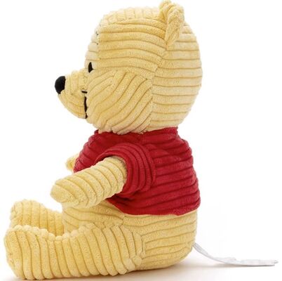 Peluche Winnie l'Ourson en velours côtelé mignon et adorable, 35 cm