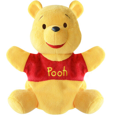 Bleu de rose de jaune de marionnettes de doigt de peluche d'Eyore de point de Winnie peuh Tigger