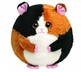 les cadeaux promotionnels animaux de forme ronde de 25cm joue le vert/Brown/couleur grise
