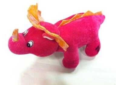 La peluche promotionnelle animale de dragon de Dino joue les peluches personnalisées par 20cm