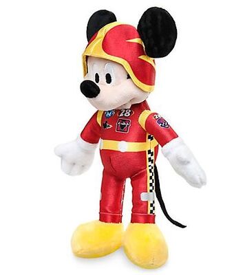 poupée de peluche de Mickey Mouse de voitures de coureurs de roadster de Disney de mode de 30cm/peluches de Disney