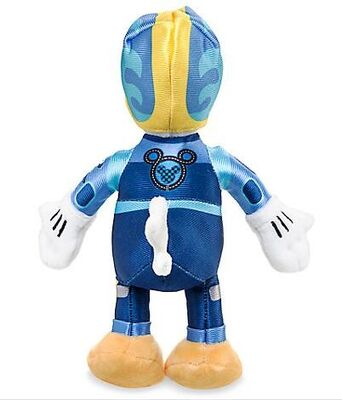 Le beau coton de pp/jouets courts de peluche de Disney, canard de Donald de voitures de coureurs de roadster de Disney a bourré des jouets