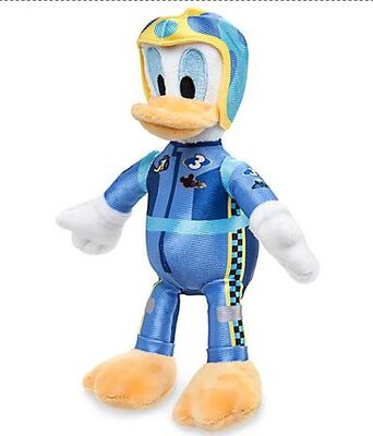 Le beau coton de pp/jouets courts de peluche de Disney, canard de Donald de voitures de coureurs de roadster de Disney a bourré des jouets