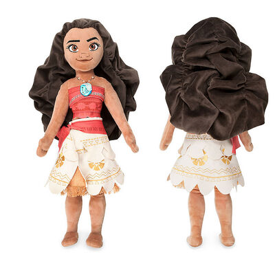 Jouets mignons de peluche de Disney de bande dessinée de Moana, princesse Stuffed Dolls de Disney