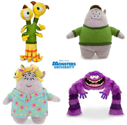 La peluche de Disney de bande dessinée joue l'université de monstres 30cm - 40cm pour les âges 3+