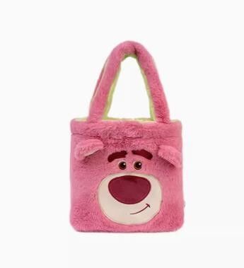 Sacs à main bandoulière réversibles Disney pour femmes, sacs en peluche