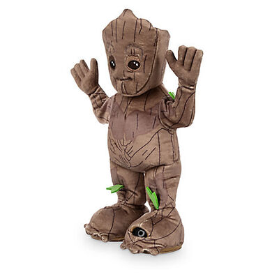 Gardiens des jouets de peluche de Groot Disney de galaxie, jouets mous de bébé 30cm