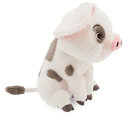 Jouets mous de bande dessinée originale de Disney Moana Pua de mode d'impression 25cm