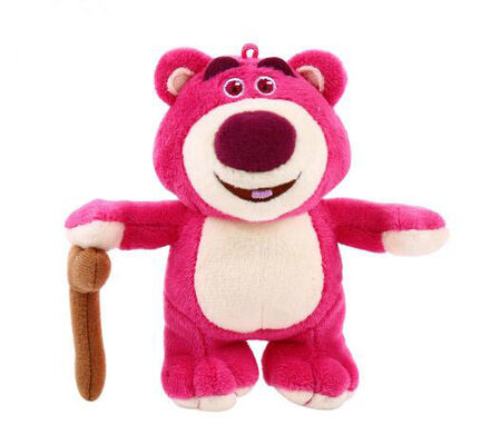 3 animaux de peluche de Disney d'ours de Lotso Huggin 13cm Keychian pour le sac à dos