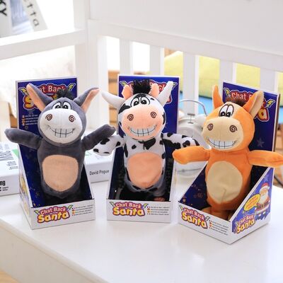 Jouets bourrés électroniques éducatifs de marche et parlants de musique pour des bébés