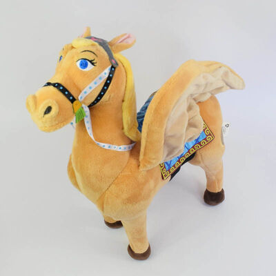La peluche de Disney joue les premiers jouets de peluche de peluche de cheval du safran 16inch Pegasus