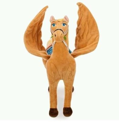 La peluche de Disney joue les premiers jouets de peluche de peluche de cheval du safran 16inch Pegasus