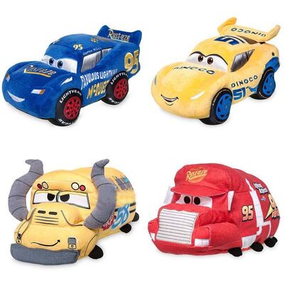 Les voitures de coureurs de roadster de Disney de peluche joue 3 Cruz Ramirez/foudre McQueen/voitures 3