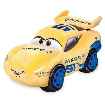 Les voitures de coureurs de roadster de Disney de peluche joue 3 Cruz Ramirez/foudre McQueen/voitures 3