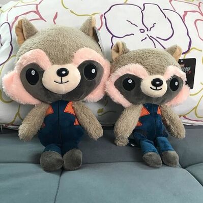 gardiens de 8 pouces des jouets de peluche de bande dessinée de galaxie pour la machine de jouet de vente de grue