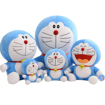 Nouveaux jouets bourrés par Doraemon de bande dessinée pour la machine 20cm de jouet de vente de grue