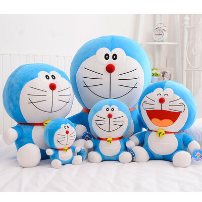 Nouveaux jouets bourrés par Doraemon de bande dessinée pour la machine 20cm de jouet de vente de grue
