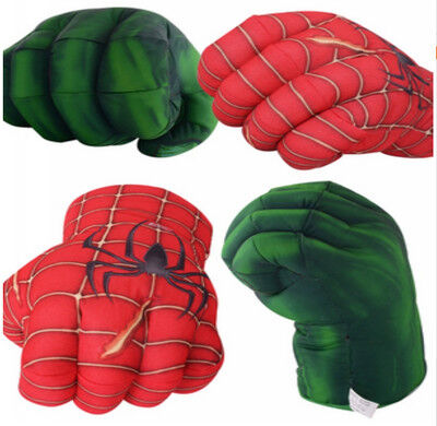 La peluche superbe de peluche de marionnette de main de gants de patte de peluche d'homme joue