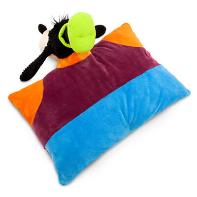 Coussin et oreiller maladroits bleus de peluche d'oreiller de Disney avec la tête maladroite de peluche pour la literie