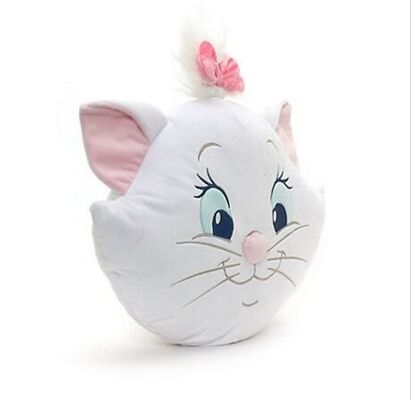 Grands coussins principaux et oreillers de Disney Marie de grand coussin original de visage