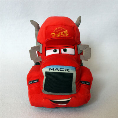 Le beau caoutchouc de McQueen de foudre des voitures 2 de coureurs de roadster de Disney de peluche