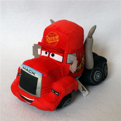 Le beau caoutchouc de McQueen de foudre des voitures 2 de coureurs de roadster de Disney de peluche