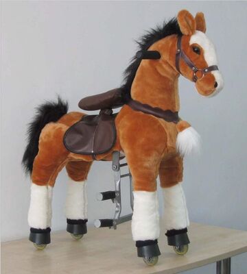 Enfant mécanique de basculage de poney d'équipement de parc d'attractions de tigre se débarrassant sur l'animal de marche