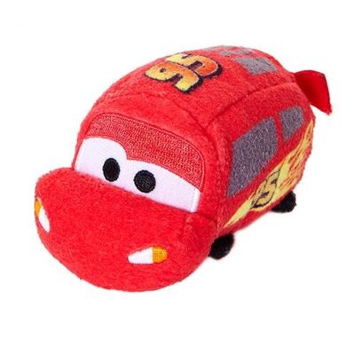 Les nouvelles voitures originales de coureurs de roadster de Disney joue 3 jouets de peluche de bande dessinée de Tsum Tsum 10cm