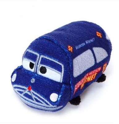 Les nouvelles voitures originales de coureurs de roadster de Disney joue 3 jouets de peluche de bande dessinée de Tsum Tsum 10cm