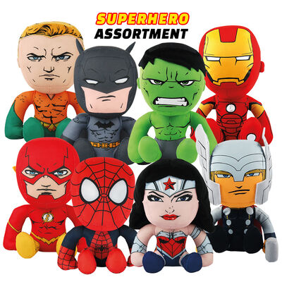 La peluche originale de superhéros de bande dessinée de mode joue la collection pour des cadeaux de promotion 8 pouces