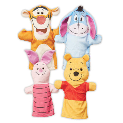 Marionnette molle de jouet de Disney de main orange mignonne de peluche pour le cadeau de promotion