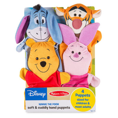 Marionnette molle de jouet de Disney de main orange mignonne de peluche pour le cadeau de promotion