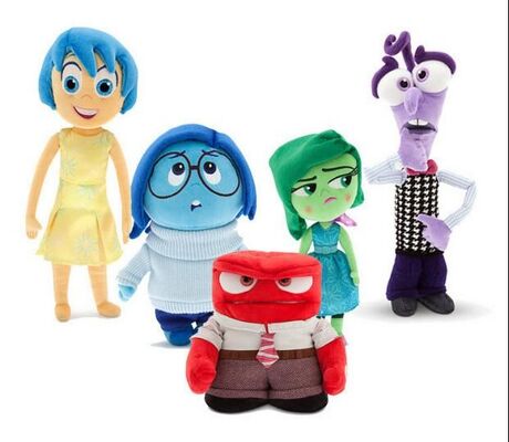 CE AZOÏQUE original ASTM des animaux EN71 de bébé de peluche d'Inside Out de bande dessinée de Disney