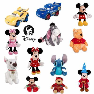 Voiture de course et Mickey mous Minnie de jouets de peluche originale drôle de Disney